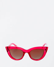 Laden Sie das Bild in den Galerie-Viewer, SURKANA rote Katzenaugen Damen Sonnenbrille
