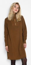 Charger l'image dans la galerie, Robe pull laine côtelée KAFFE