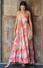 Laden Sie das Bild in den Galerie-Viewer, Robe longue bohème Angelina - 3e Acte