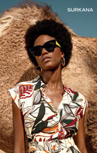 Laden Sie das Bild in den Galerie-Viewer, SURKANA Schwarze Katzenaugen-Sonnenbrille für Damen