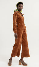 Charger l'image dans la galerie, Combinaison velours côtelé Camel Surkana