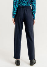 Charger l'image dans la galerie, Pantalon Chino en drap de laine bleu marine Surkana