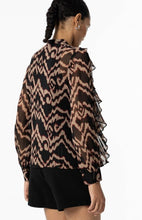 Laden Sie das Bild in den Galerie-Viewer, Tiffosi Hemdbluse mit Animalprint