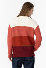 Laden Sie das Bild in den Galerie-Viewer, Tiffosi-Pullover mit Rost- und Goldbesatz