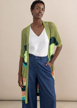 Charger l'image dans la galerie, Gilet long SURKANA en maille vert