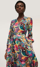 Laden Sie das Bild in den Galerie-Viewer, SURKANA mehrfarbiges langes Kleid