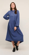 Laden Sie das Bild in den Galerie-Viewer, Kaffe KAamilia langes Kleid