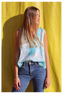 Débardeur Lily Lara Ethnics Tie and Dye